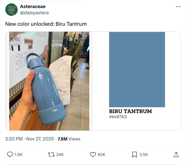 Source: X, @asteraceae