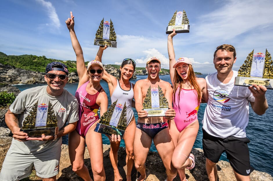redbull cliff diving bali 2026 winners